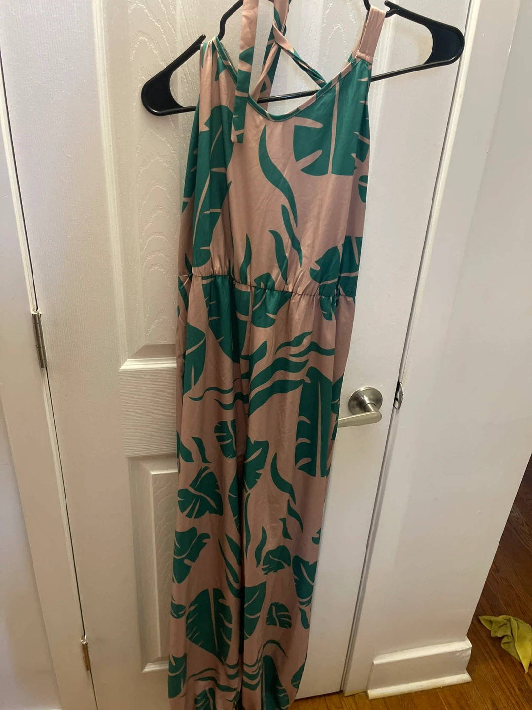 White Pleated Wide-Leg Pants