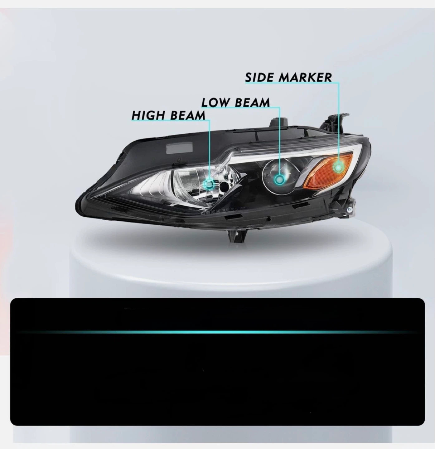 Headlight Assembly for 2019-2021 Chevy Malibu - photo 5