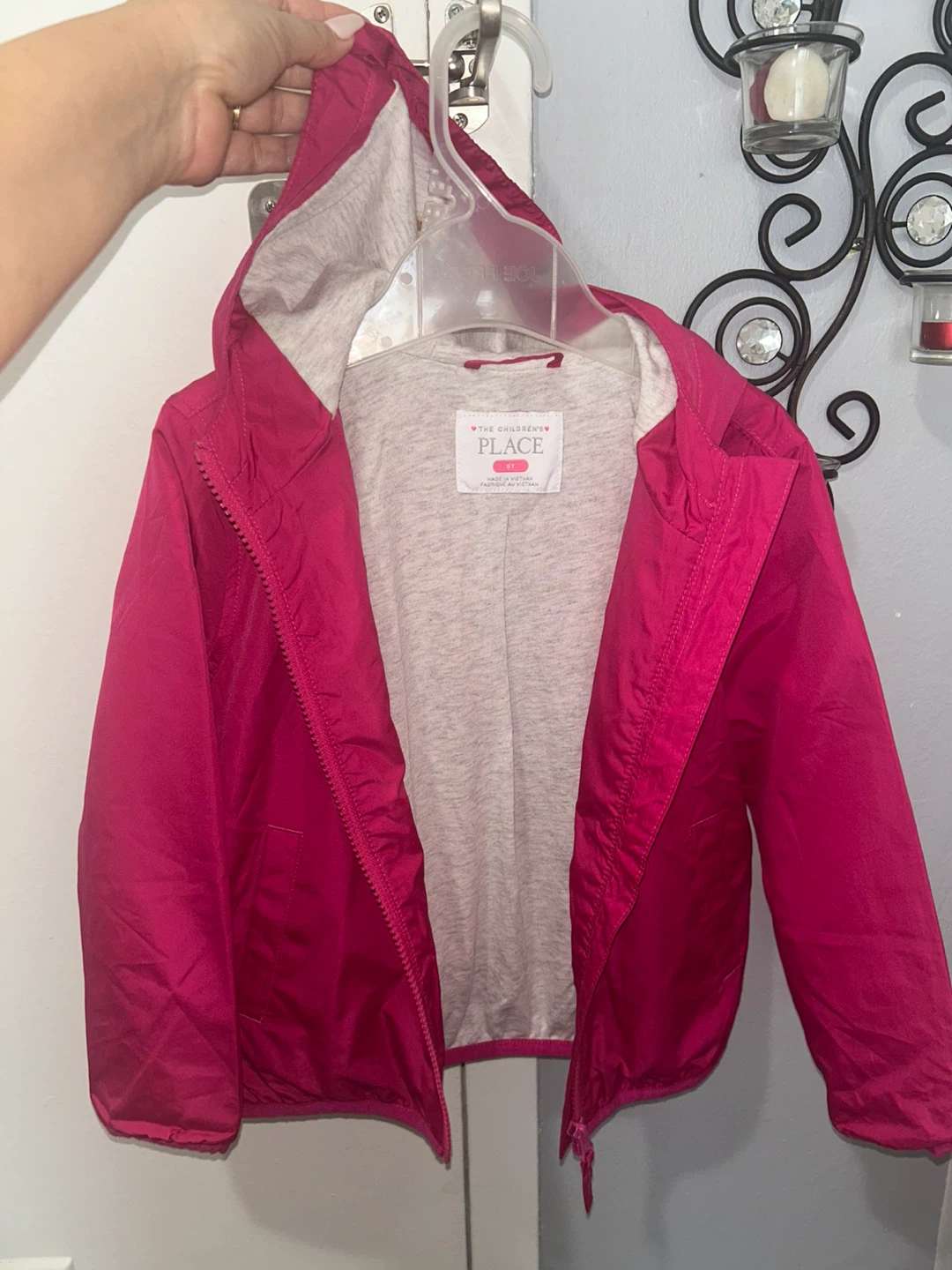 The Children's Place Kids 5T Pink Hooded Jacket - photo 3