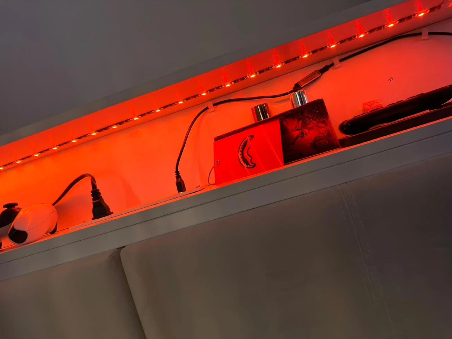 Twin Size Bed Frame with 16-Color LED Headboard - photo 5