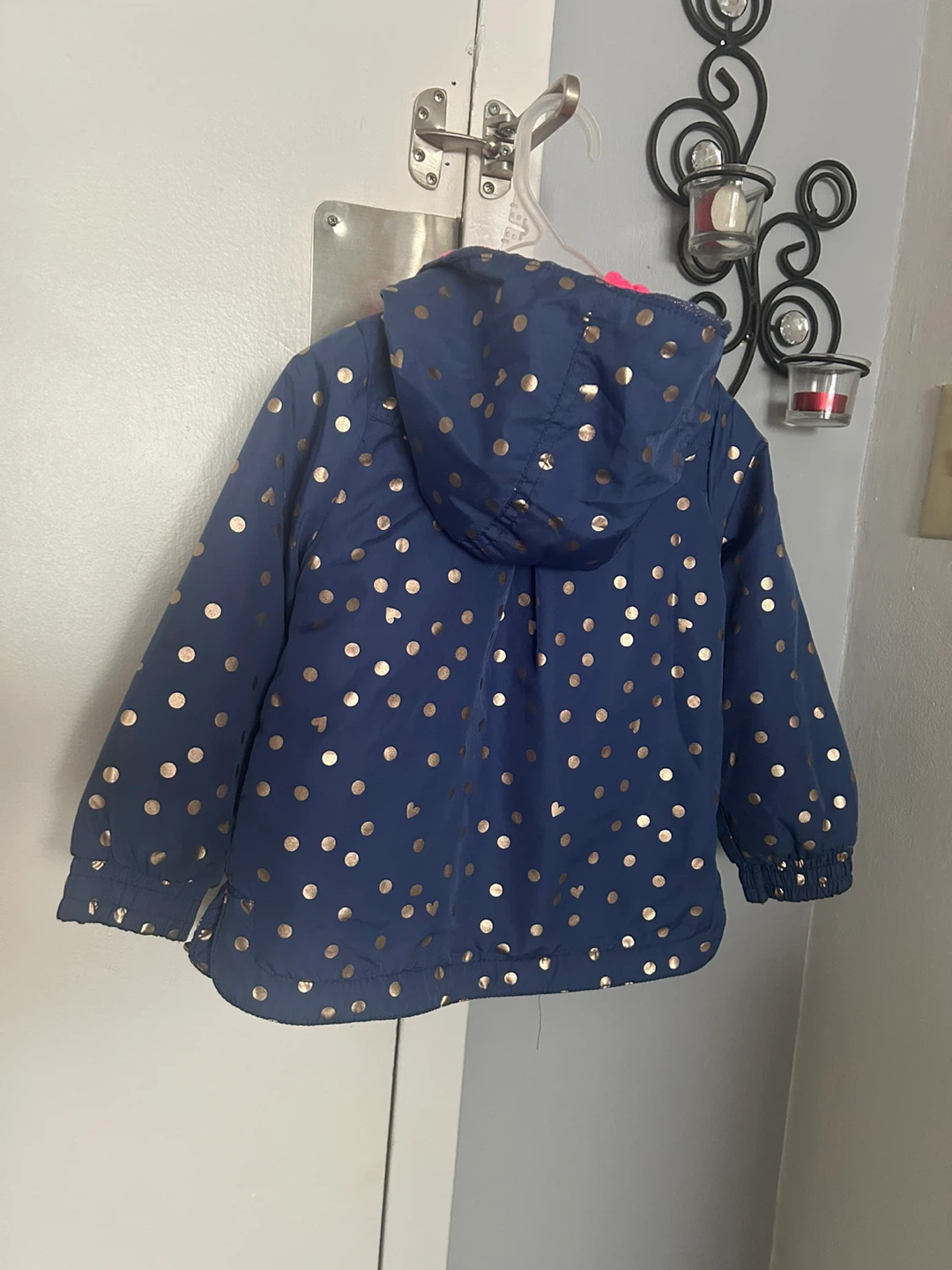 OshKosh B'gosh Toddler Girls Fleece Lined Hooded Jacket - photo 2
