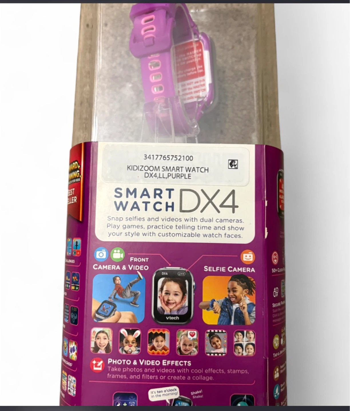 VTech Kidizoom Smartwatch DX4 Purple - photo 4