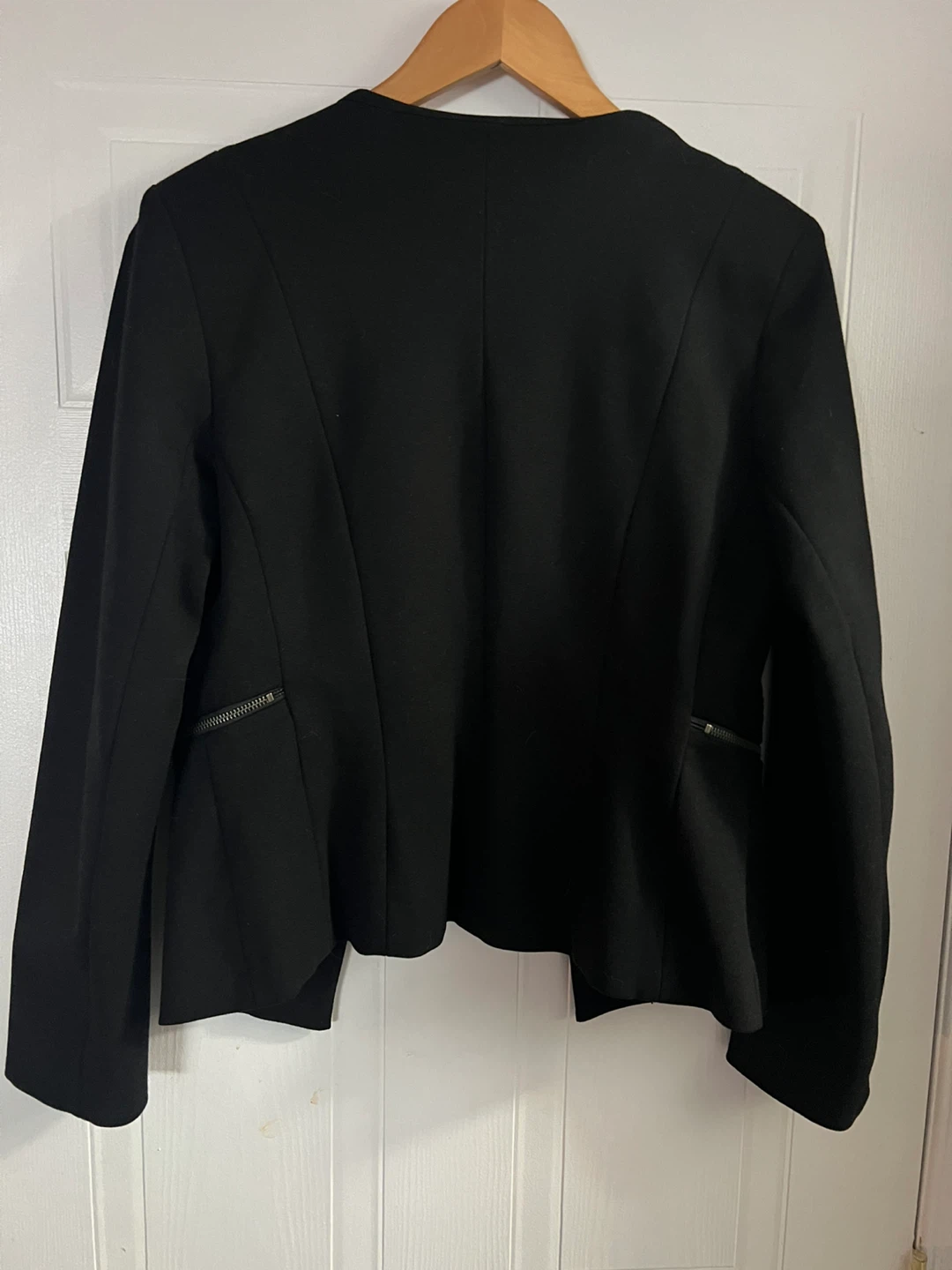 Rickis Black Blazer with Zipper Pockets - photo 2