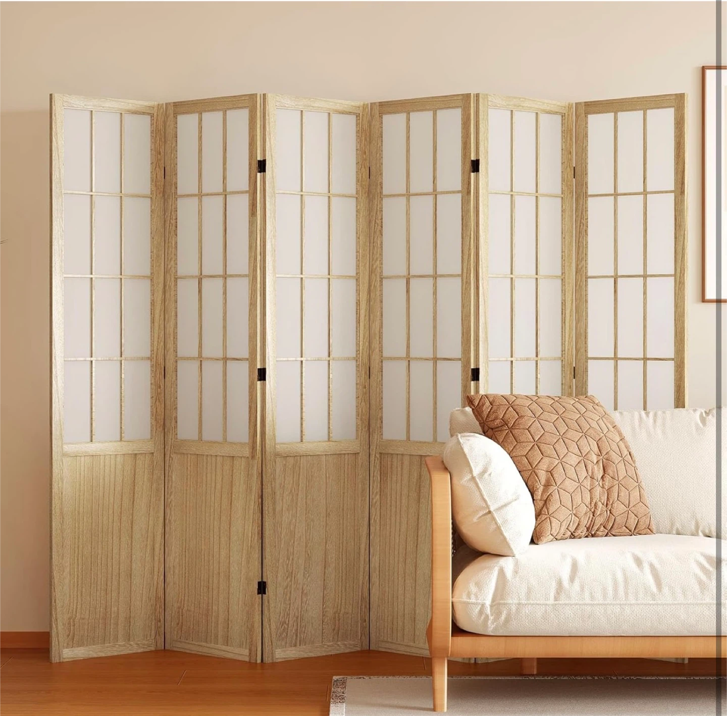 <New>6-Panel Folding Room Divider Screen