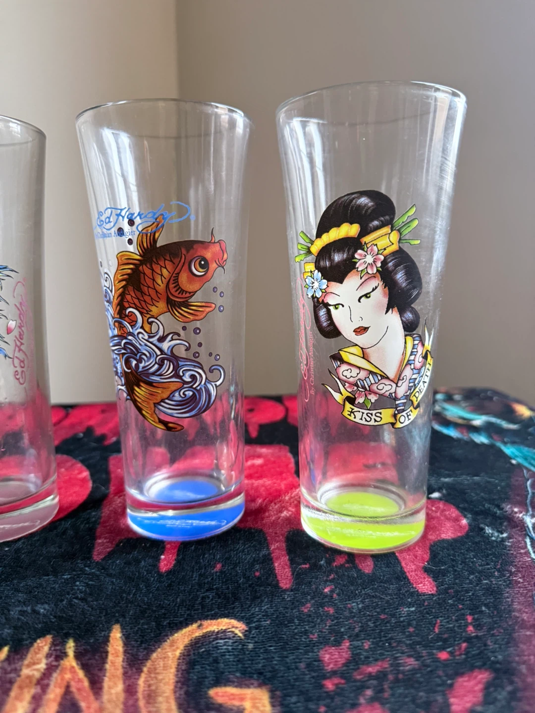 Ed Hardy Shot Glasses Set of 4 - photo 2