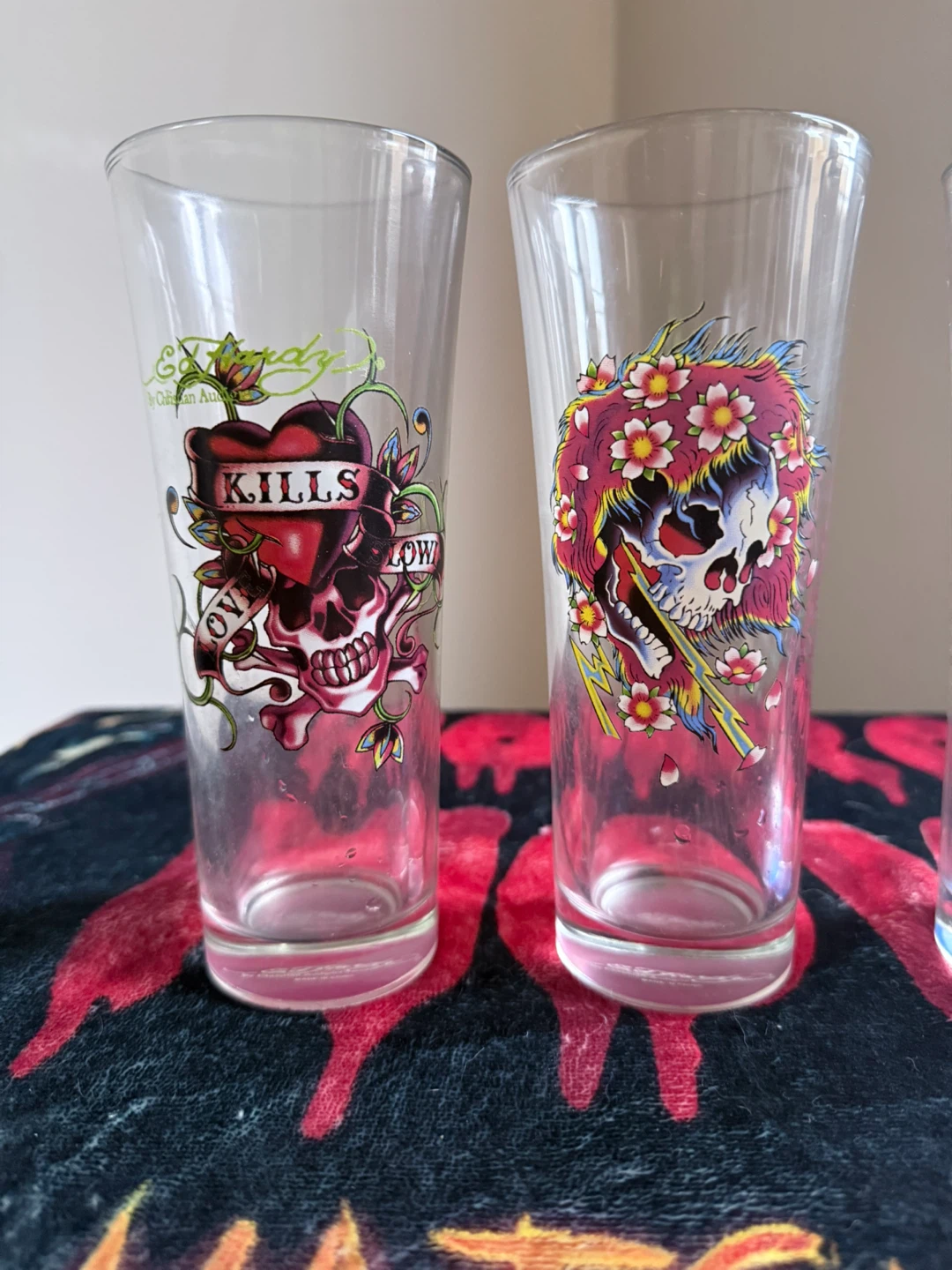 Ed Hardy Shot Glasses Set of 4 - photo 3