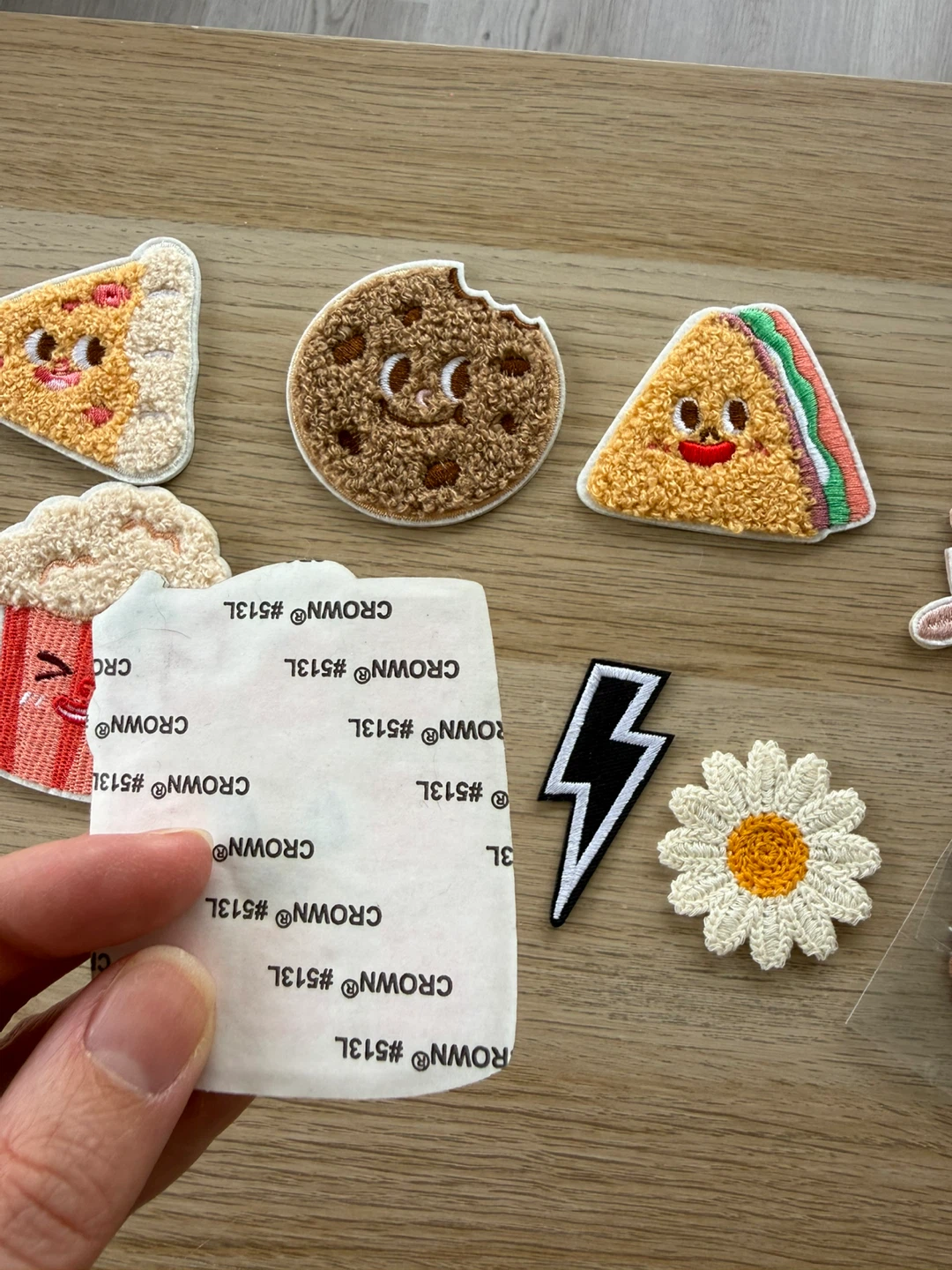 Brand new iron on patches and set of diecut stickers - photo 5