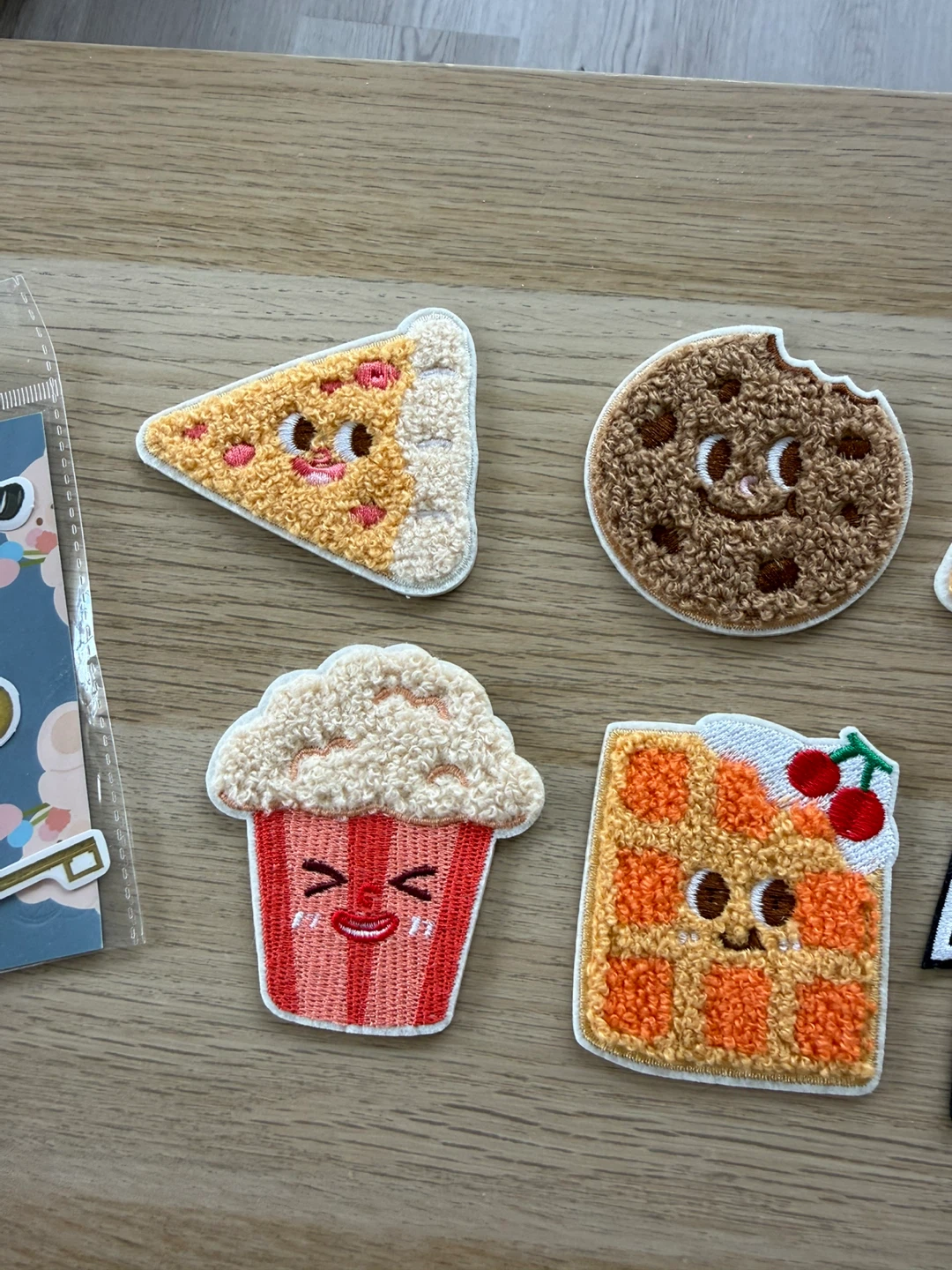 Brand new iron on patches and set of diecut stickers - photo 3