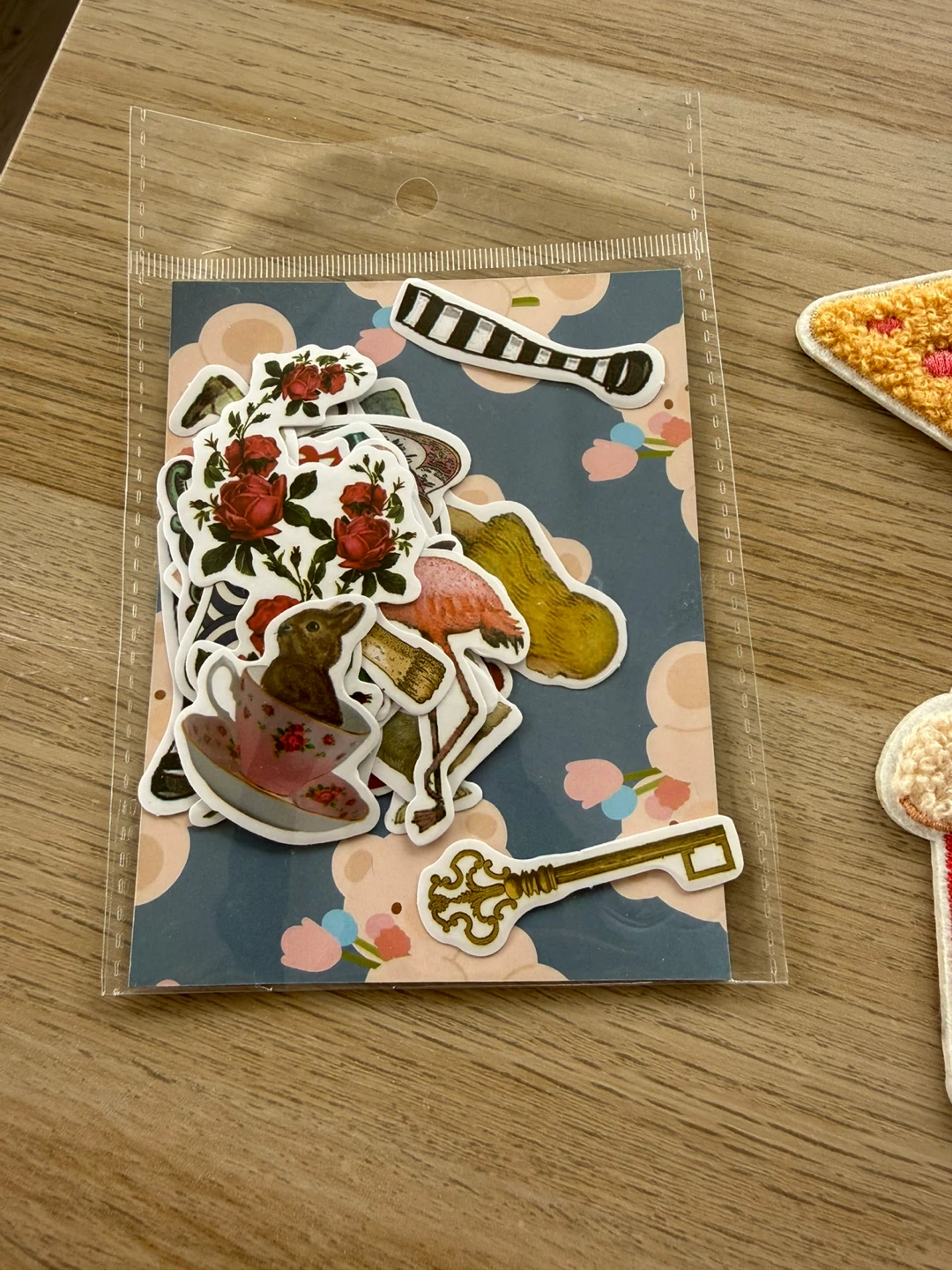Brand new iron on patches and set of diecut stickers - photo 2