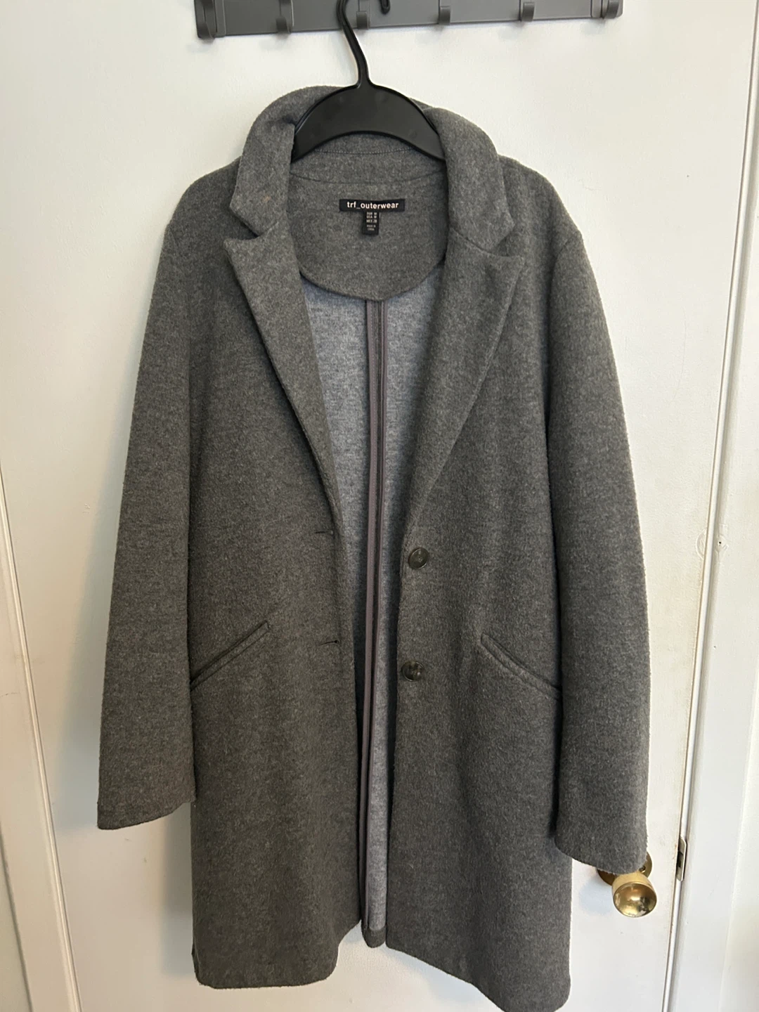 TRF Zara Grey Overcoat - photo 2