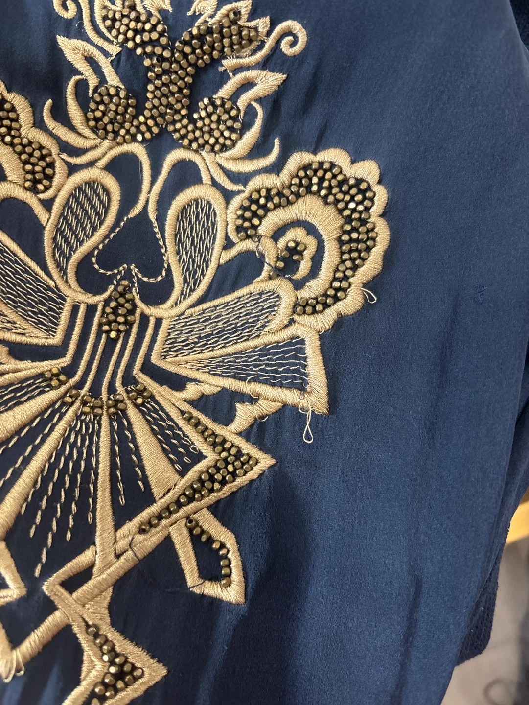 Sass & Bide Navy Embellished Sweater size medium - photo 4