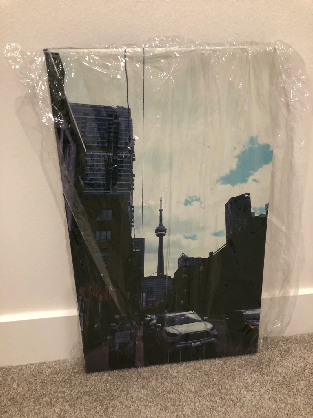 Canvas Print of Toronto Skyline with CN Tower