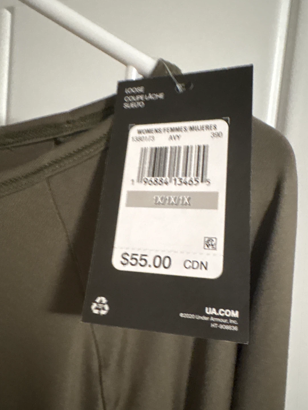 Under Armour Women's Long Sleeve Ruched Top 1X - photo 2