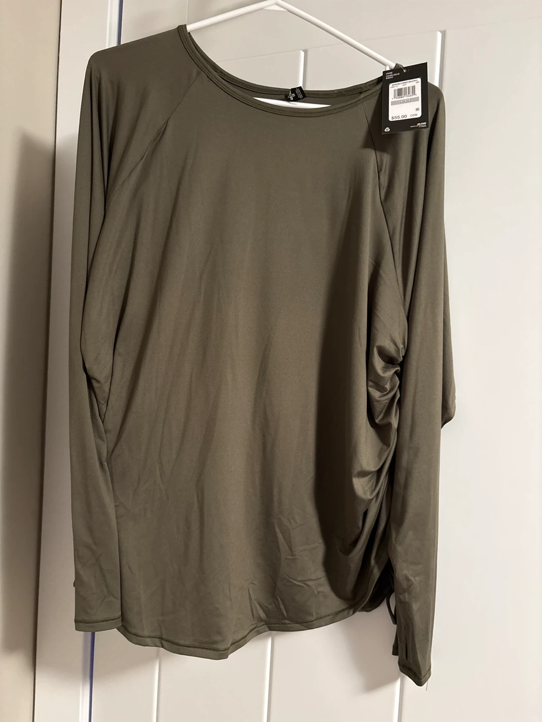 Under Armour Women's Long Sleeve Ruched Top 1X