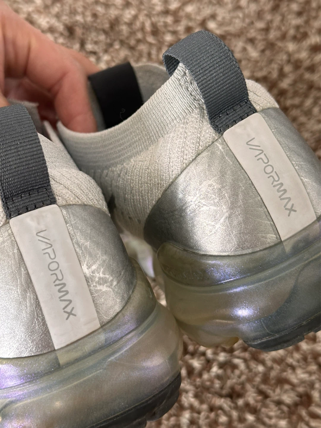Nike Air VaporMax 3 "Pure Platinum" Women's Size 7 - photo 2