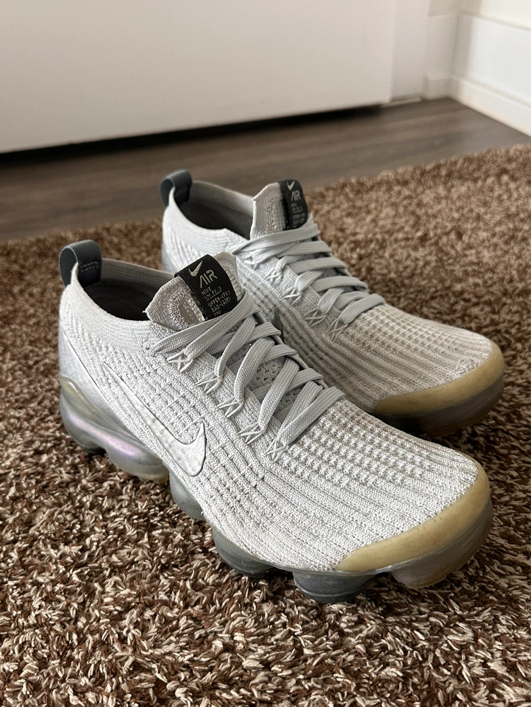Nike Air VaporMax 3 "Pure Platinum" Women's Size 7