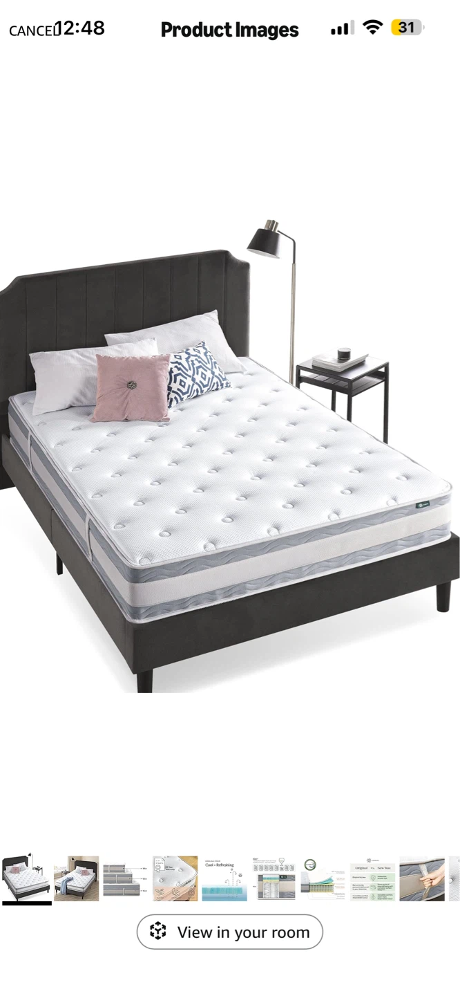 Zinus 10-inch Green Tea Mattress