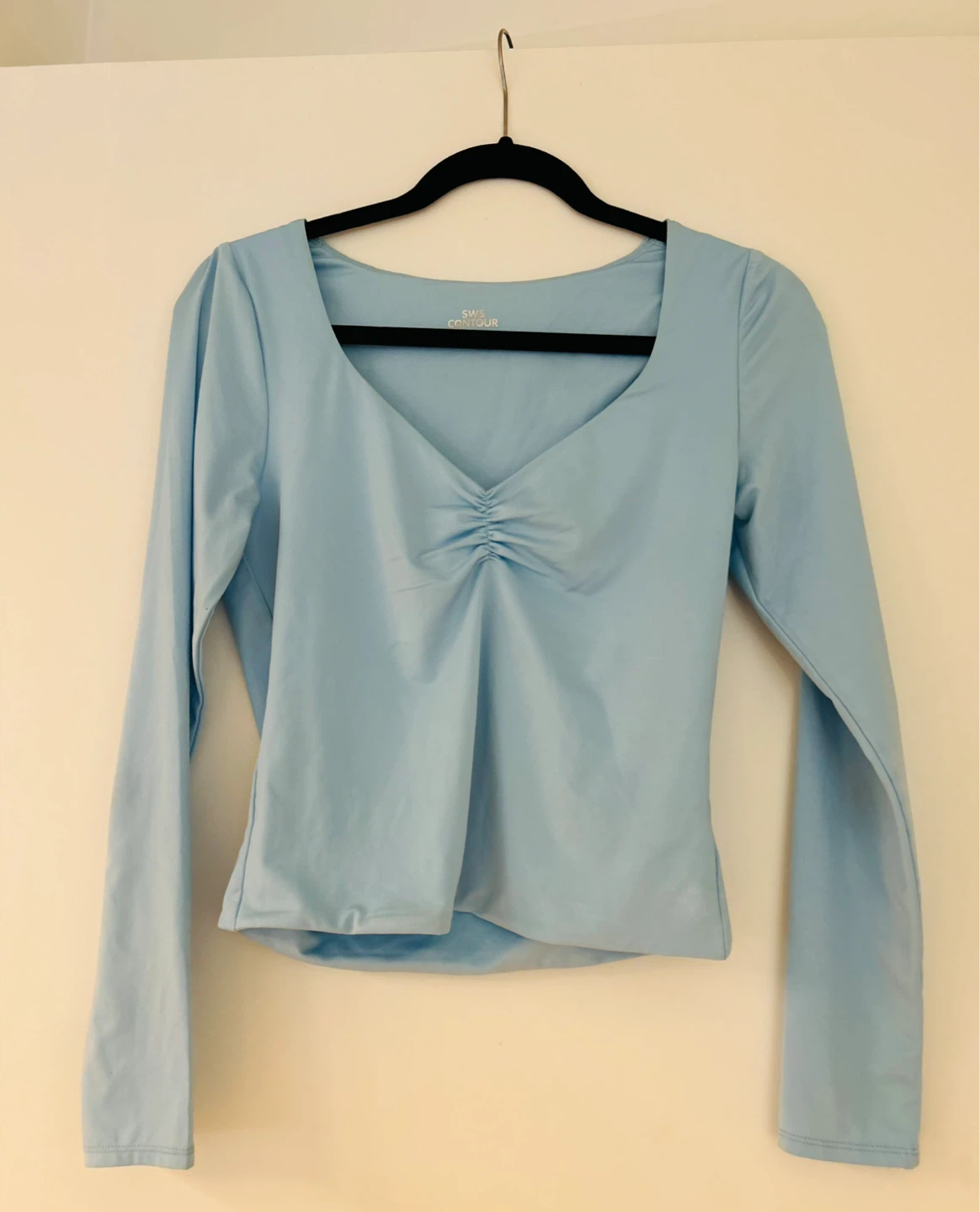 SWS Contour Long Sleeve Top - Light Blue - Size L