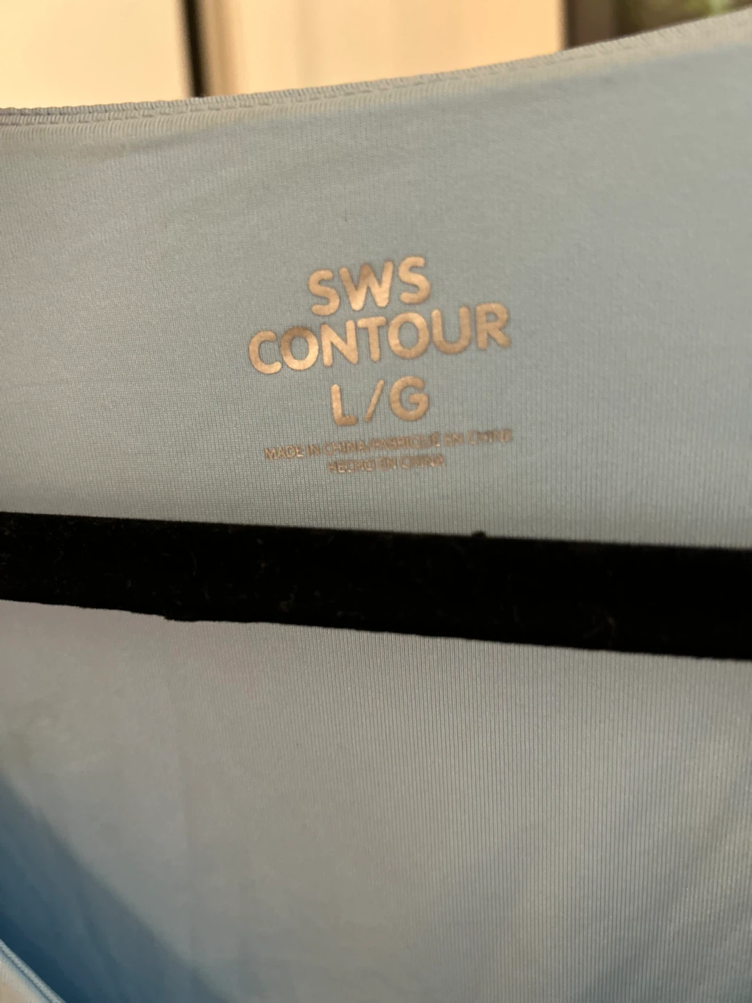SWS Contour Long Sleeve Top - Light Blue - Size L - photo 4