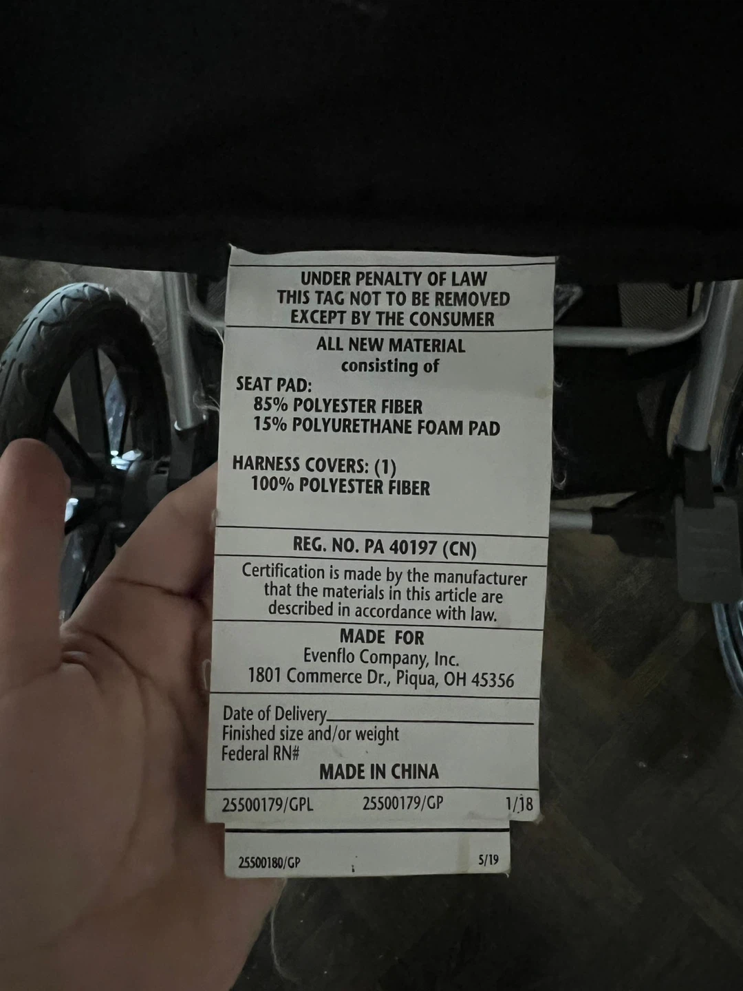 Evenflo jogging stroller - photo 3