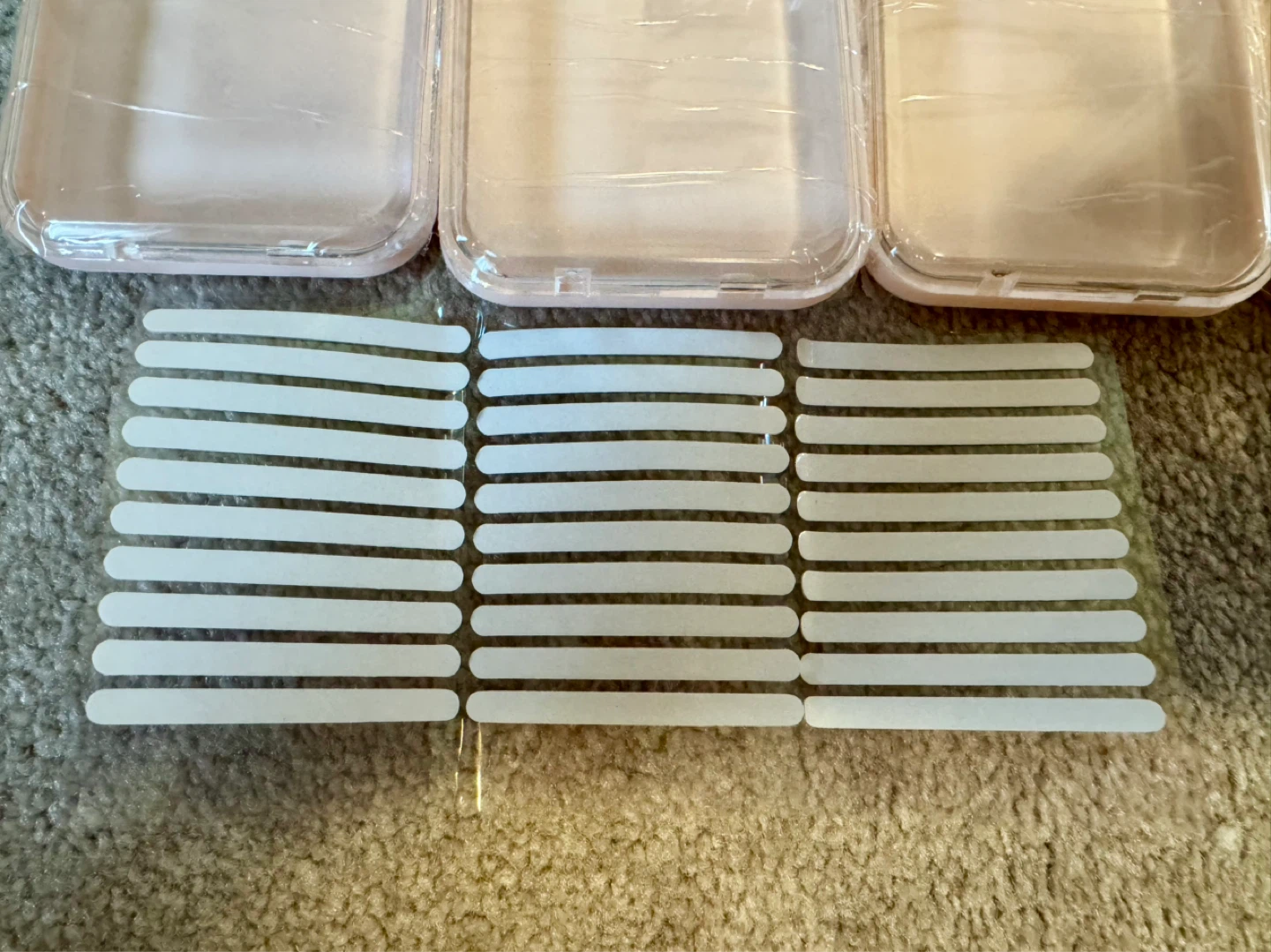 Brand New 20 Baby Pink Press-on Nail Tips Display Cases - photo 2