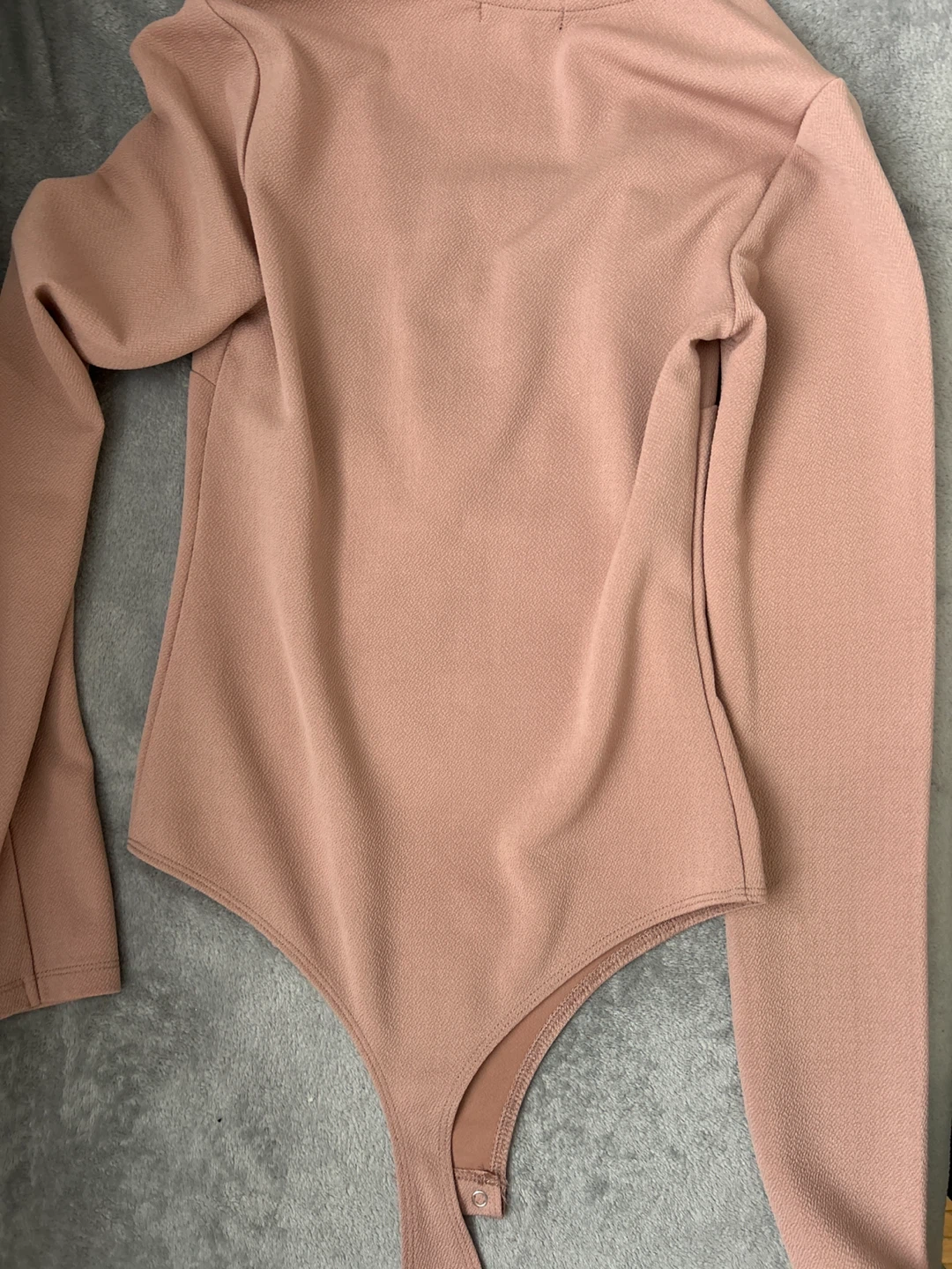 Dynamite Long Sleeve Bodysuit - Dusty Rose - photo 3