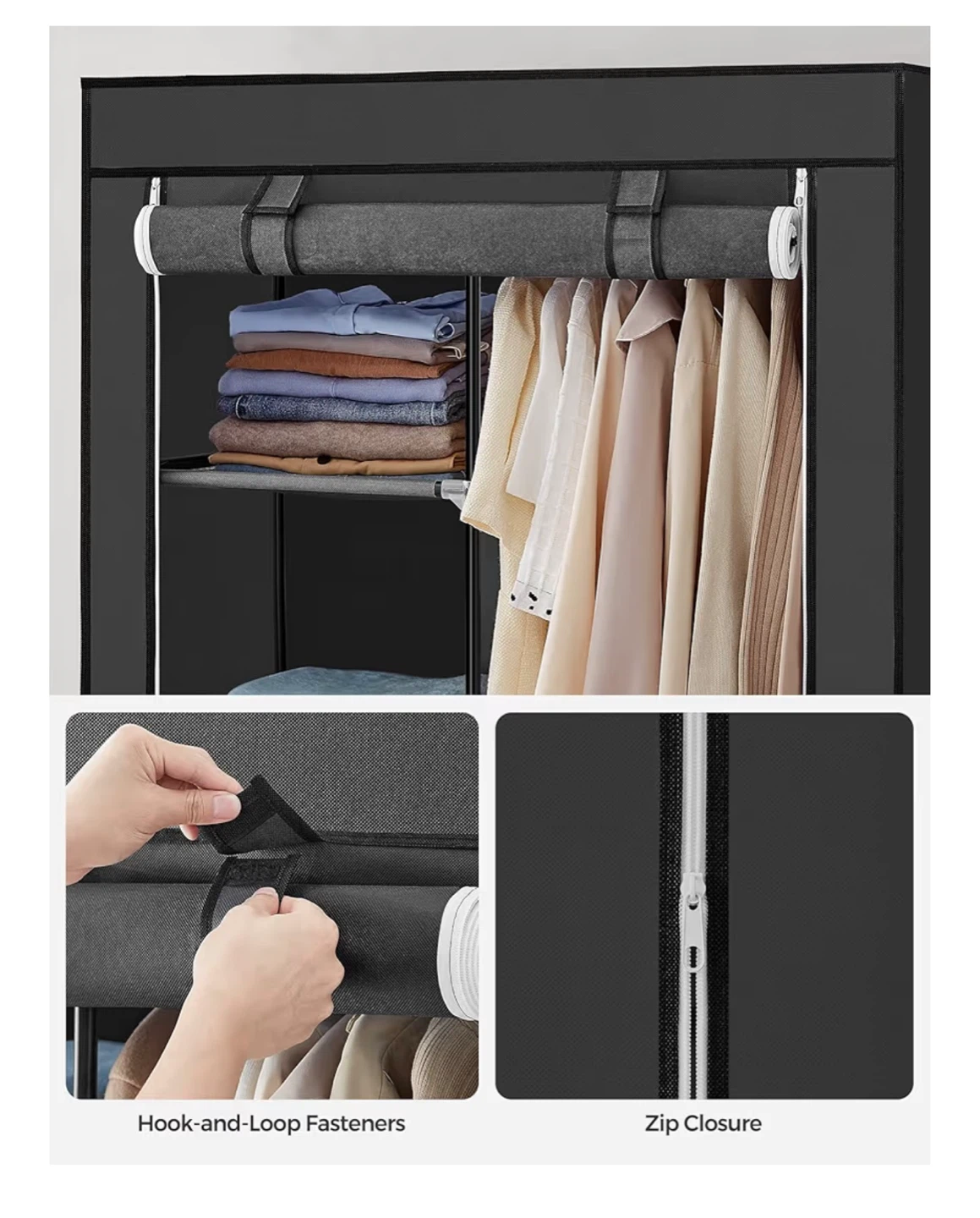 Portable Wardrobe Storage Organizer - photo 5