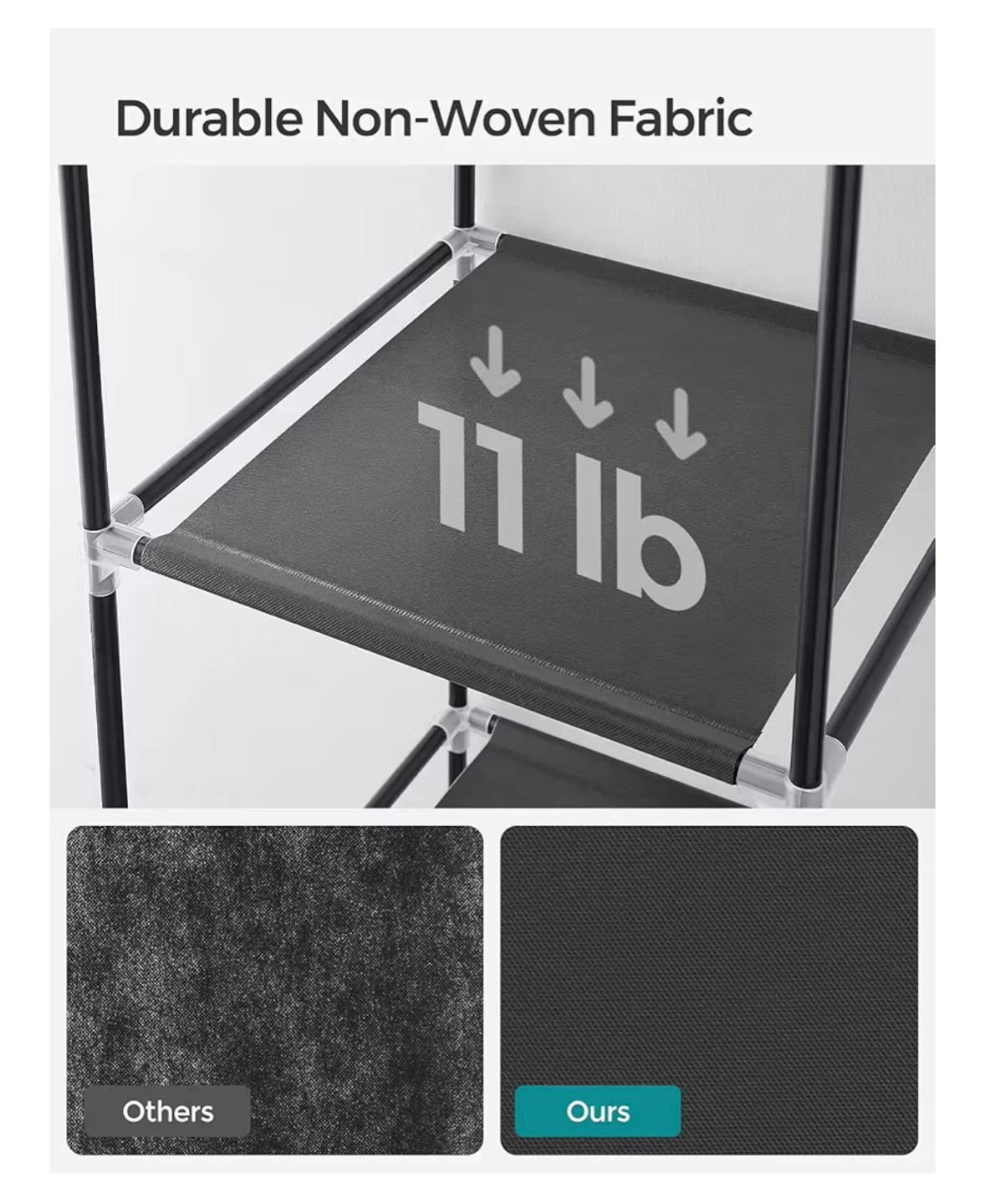 Portable Wardrobe Storage Organizer - photo 3