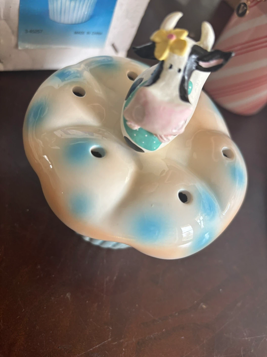 Simson Giftware Ceramic Cupcake Cow Salt & Pepper Shaker Set - photo 4
