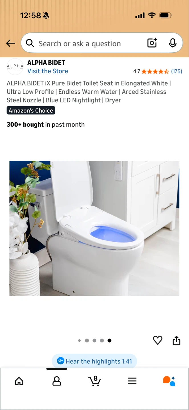 Advanced Toilet Seat better than Tushy - photo 2