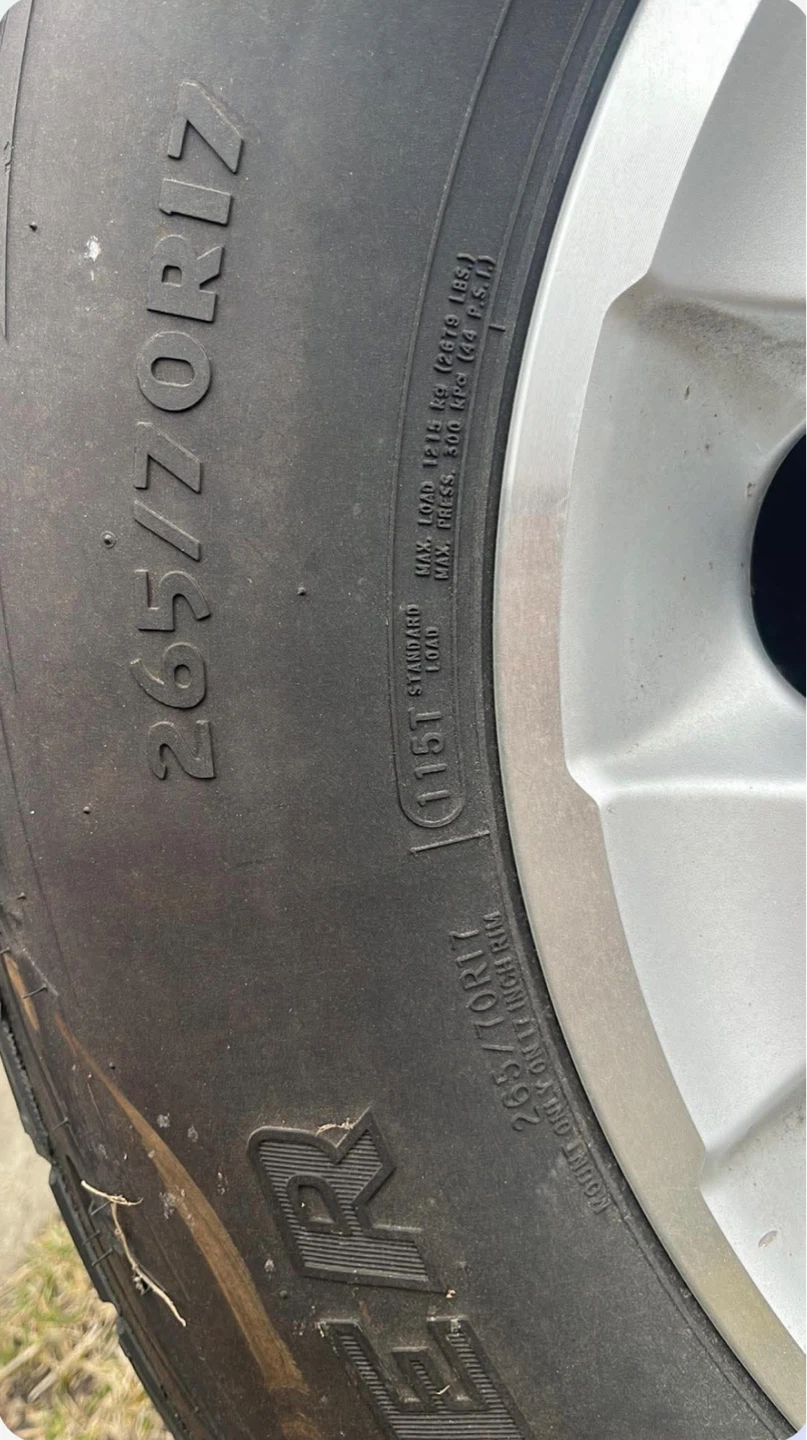 Motomaster Total Terrain All M+S Tires (Set of 4) - 265/70R17 - photo 4