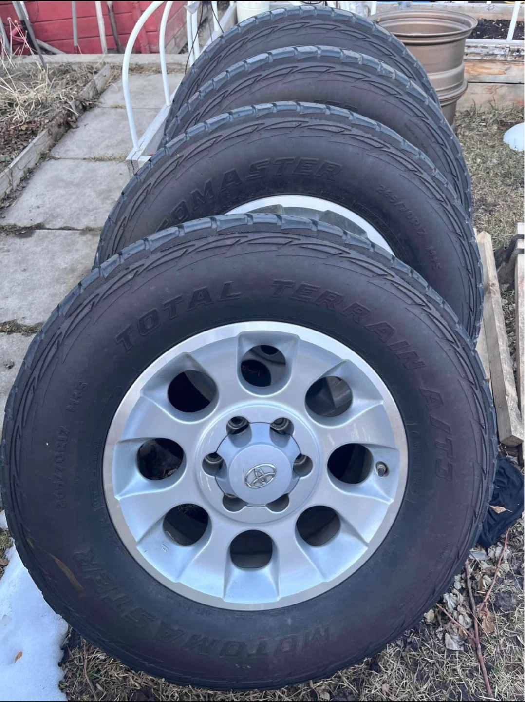Motomaster Total Terrain All M+S Tires (Set of 4) - 265/70R17 - photo 2