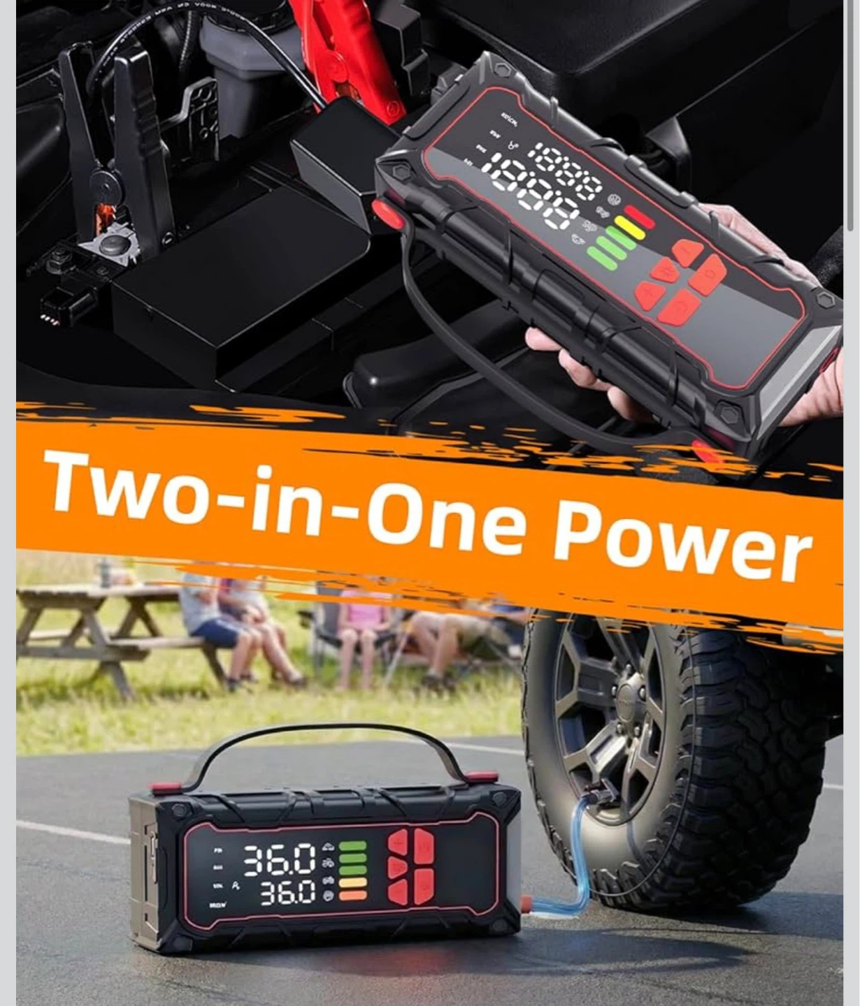 Car Battery Jump Starter - photo 2