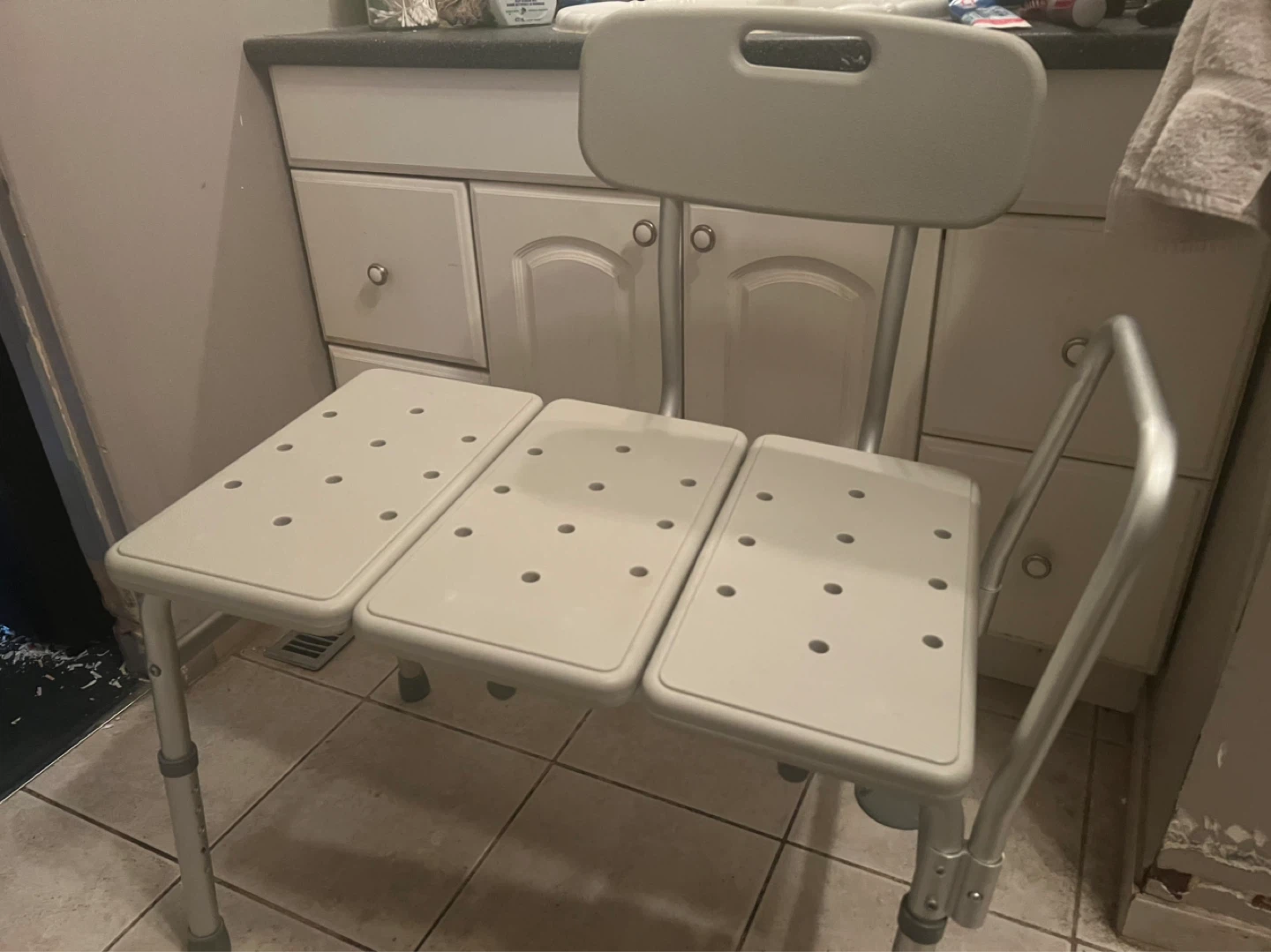 Shower Chair with Back - photo 3
