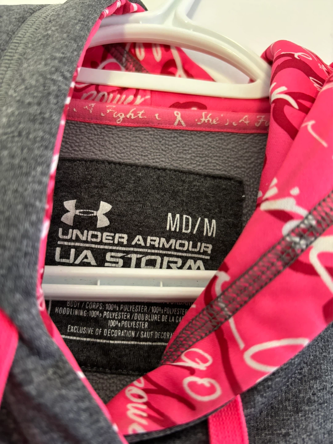 Women’s Under Armour Breast Cancer Hoodie - photo 4