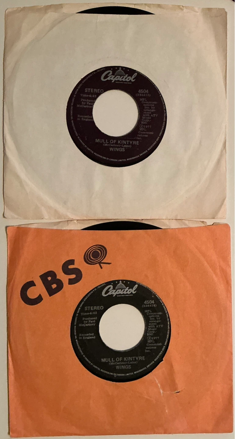 The Beatles 80 Solo 45s Records - photo 5