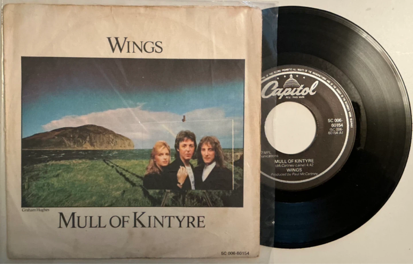 The Beatles 80 Solo 45s Records - photo 3