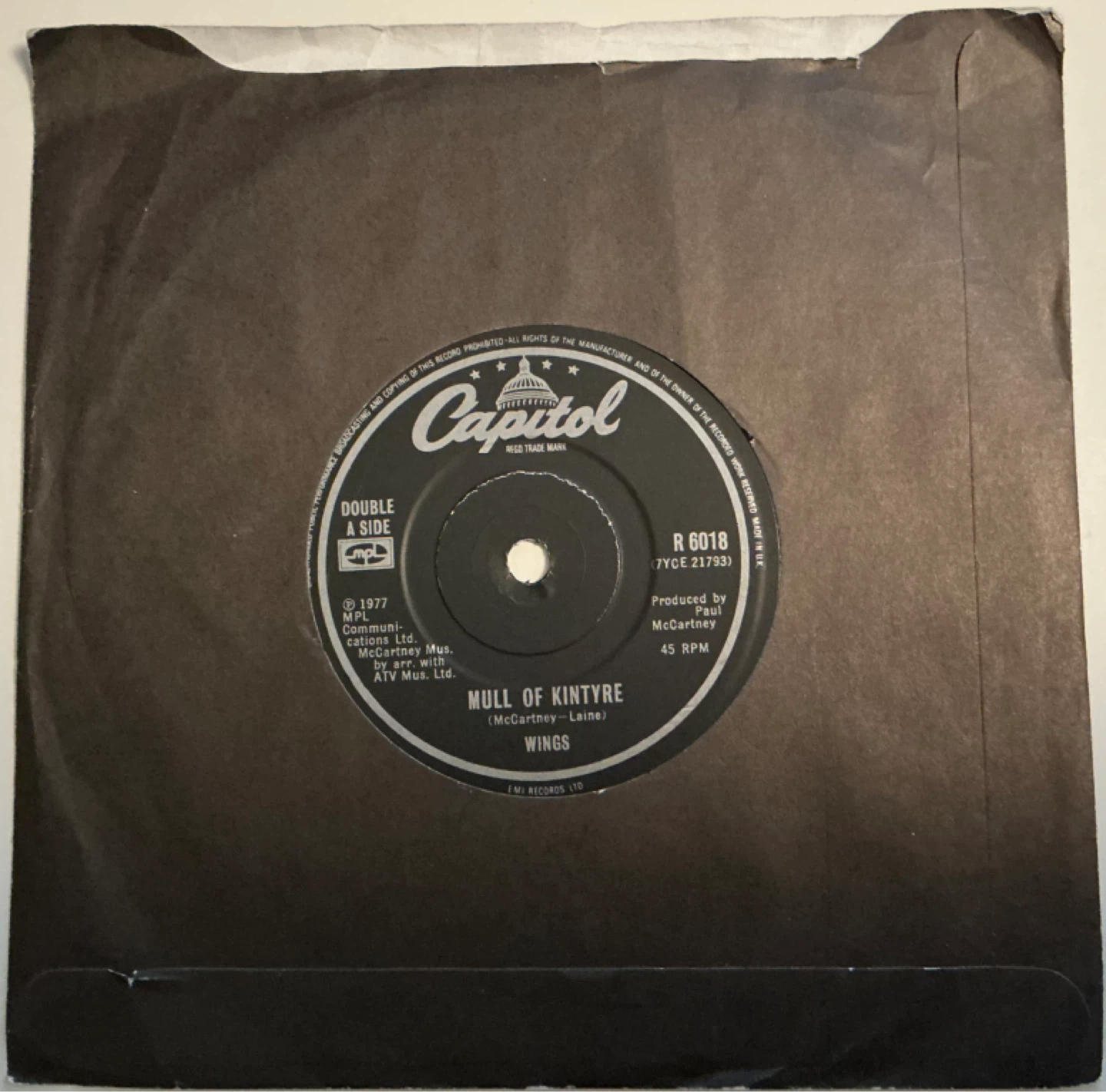The Beatles 80 Solo 45s Records - photo 4