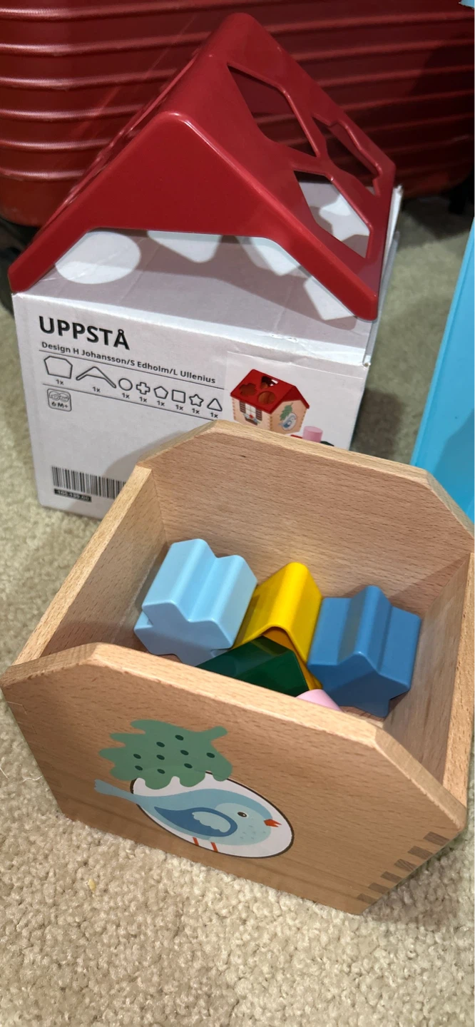 IKEA UPPSTÅ Shape Sorter Toy - photo 2
