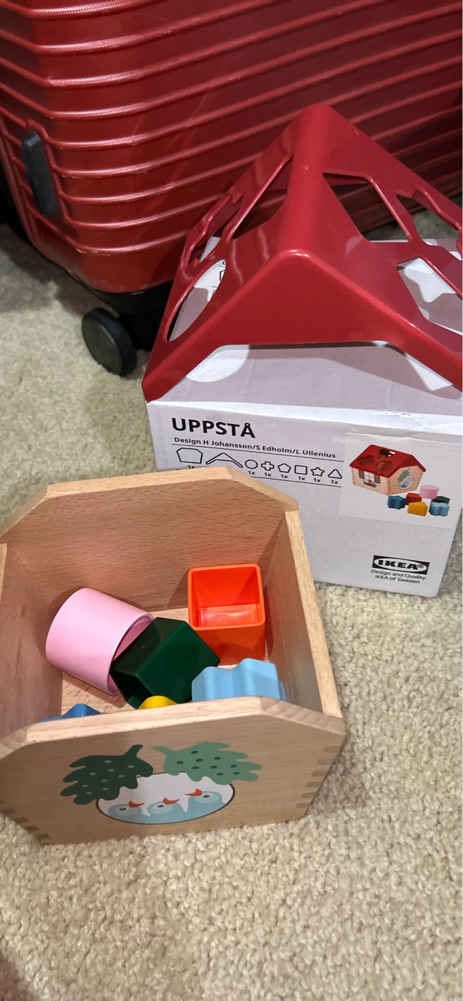 IKEA UPPSTÅ Shape Sorter Toy - photo 3