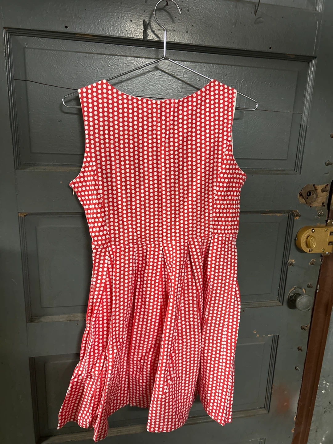 Red and White Polka Dot Dress - photo 2