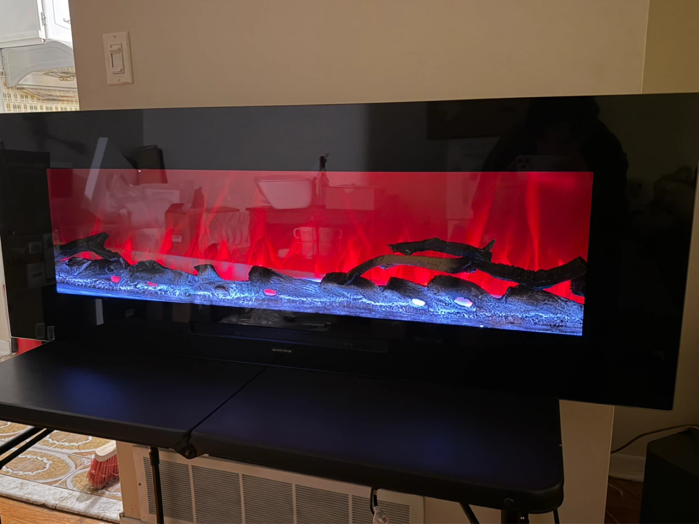 Masarflame 50" Recessed Electric Fireplace Insert - photo 3