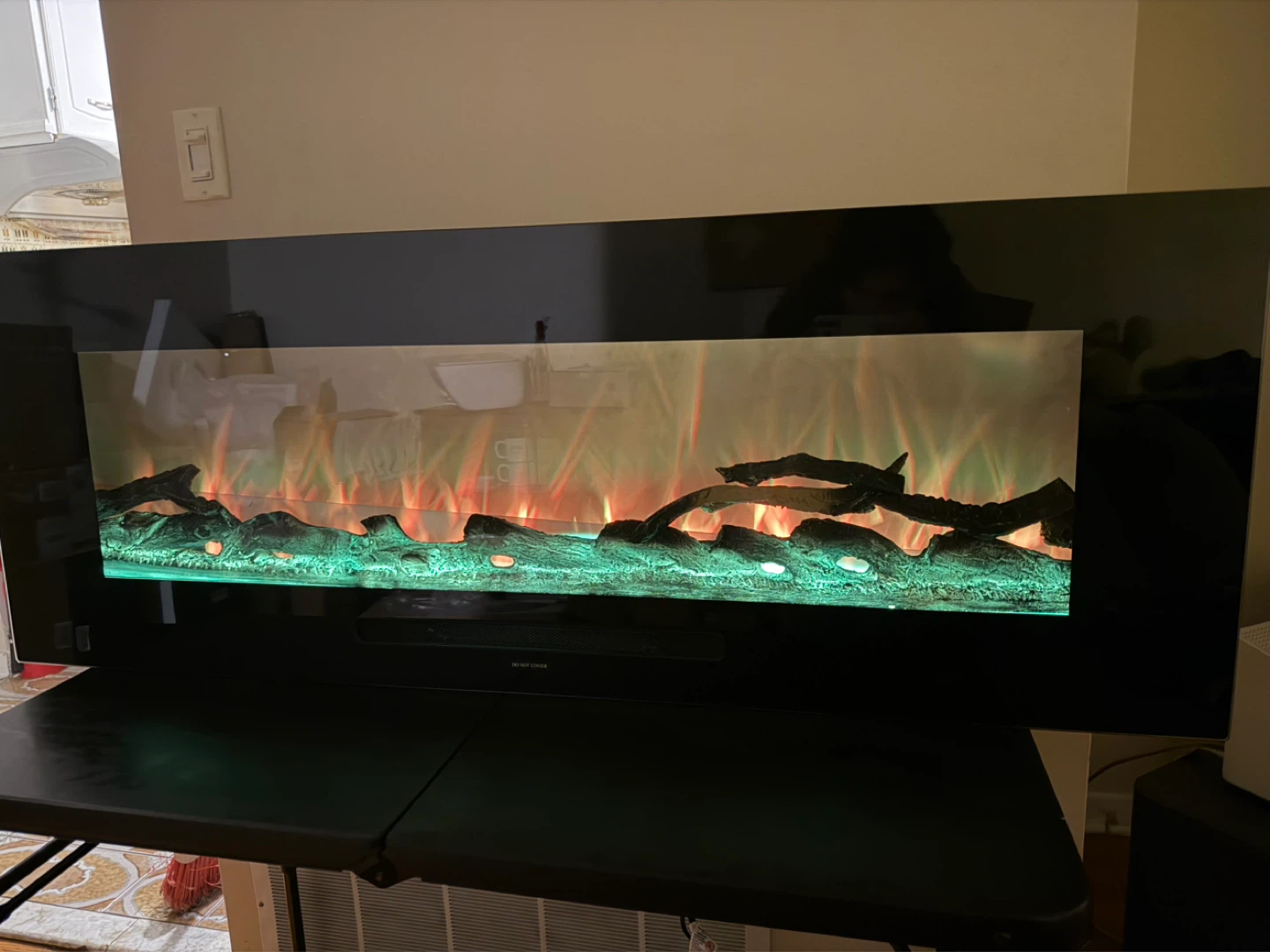 Masarflame 50" Recessed Electric Fireplace Insert - photo 2