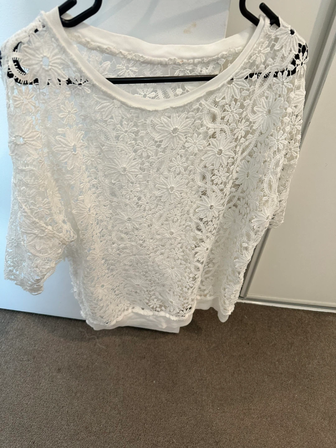 White Lace Top
