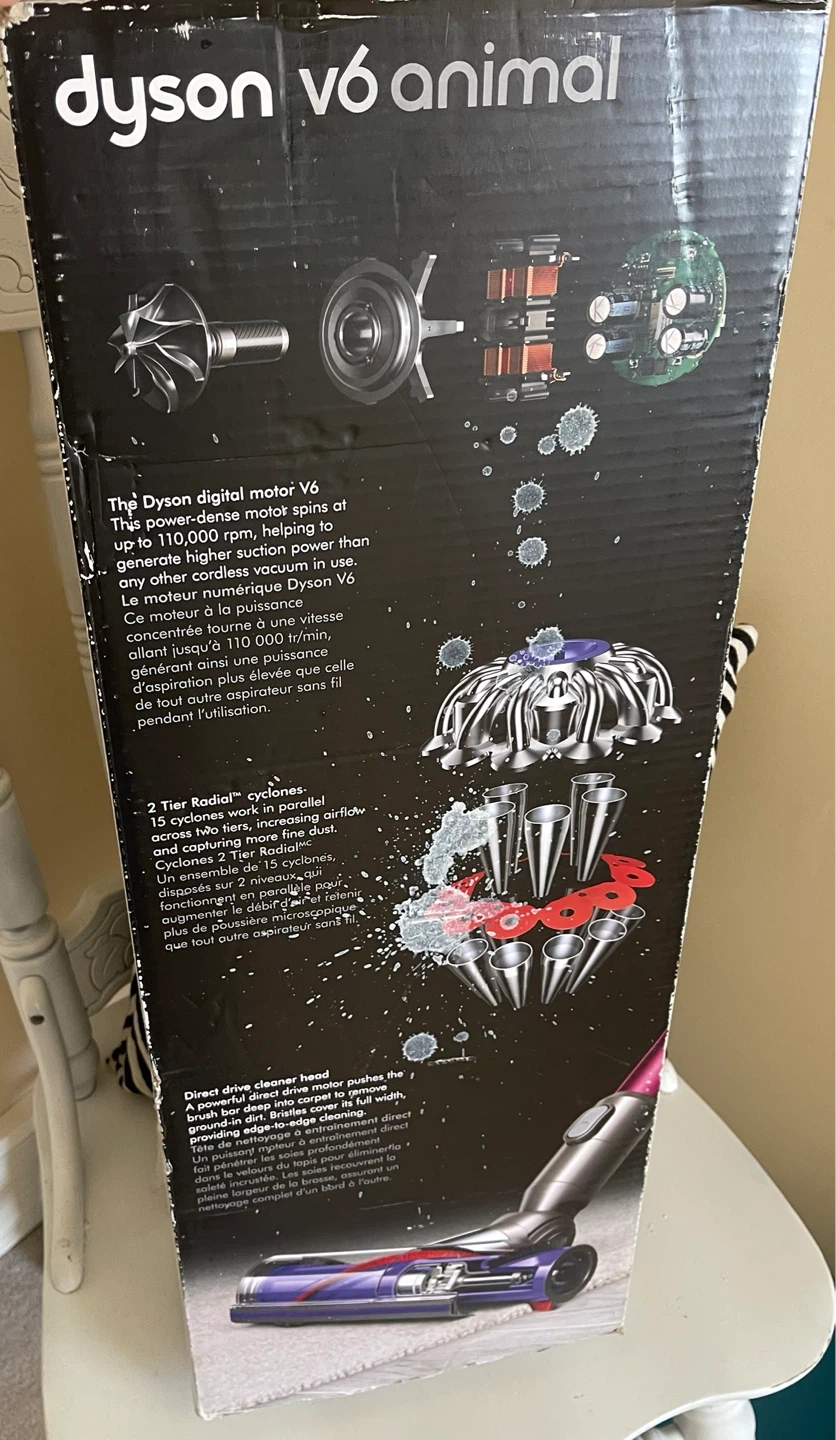 For parts only Dyson V6 Animal Cordless Vacuum Cleaner