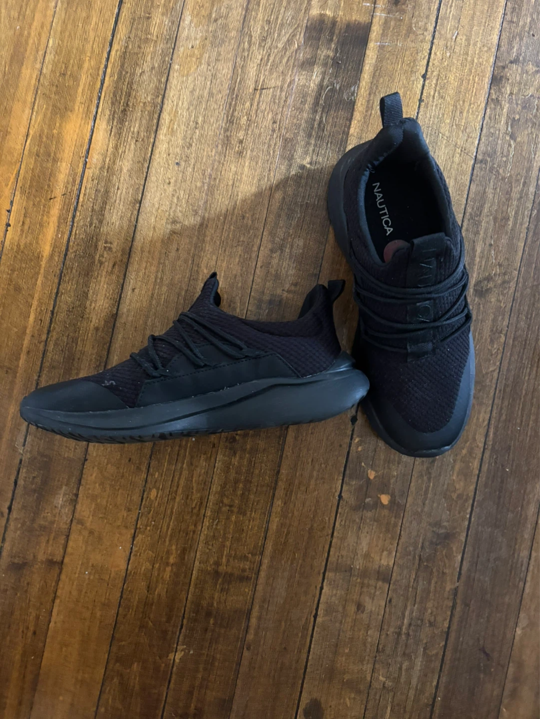 Nautica Black Athletic Shoes