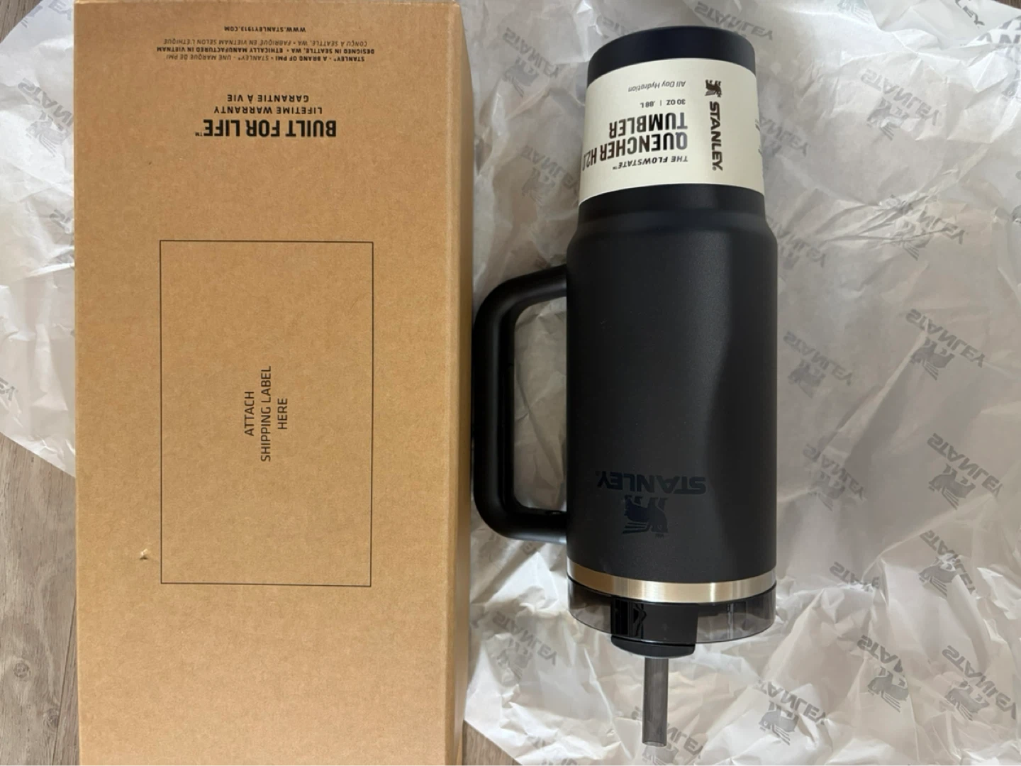 Stanley The Quencher H2.0 Flowstate Tumbler 30 oz Black - photo 3