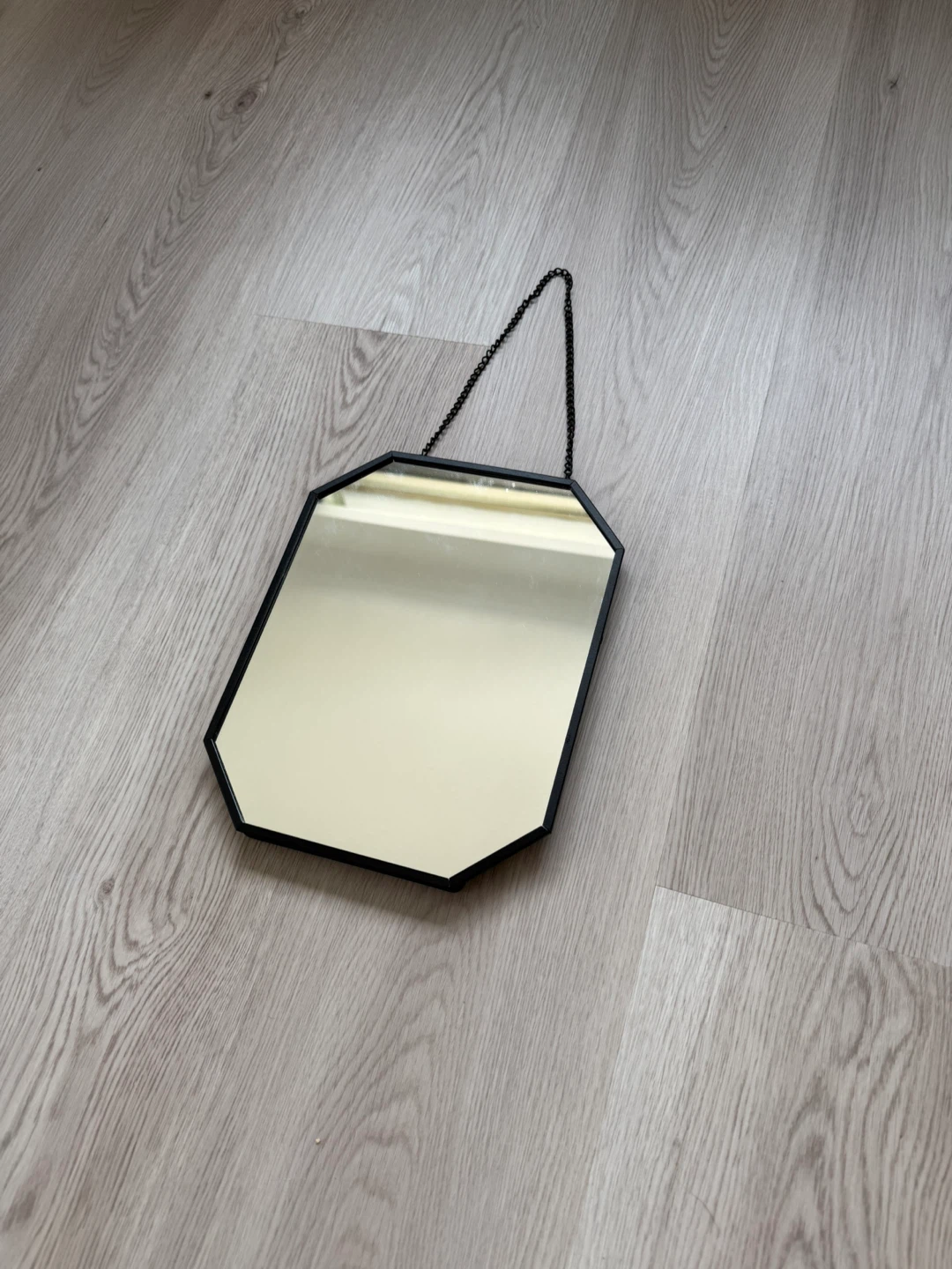 Brand new ikea mirror on chain with stand - photo 2
