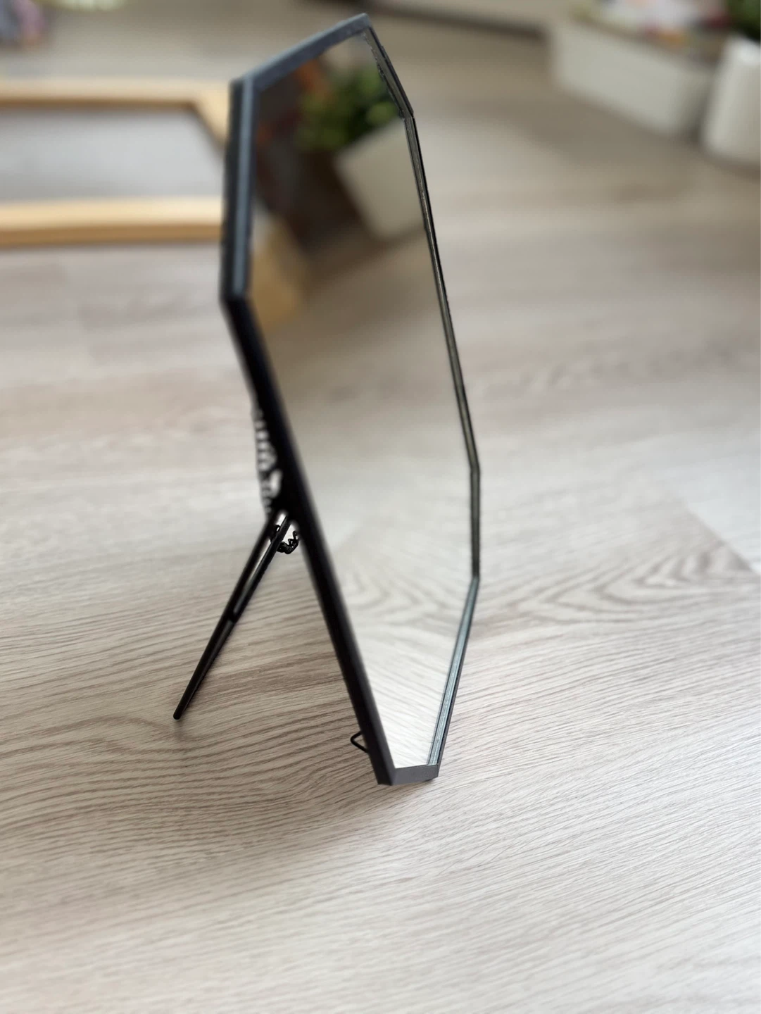 Brand new ikea mirror on chain with stand - photo 5