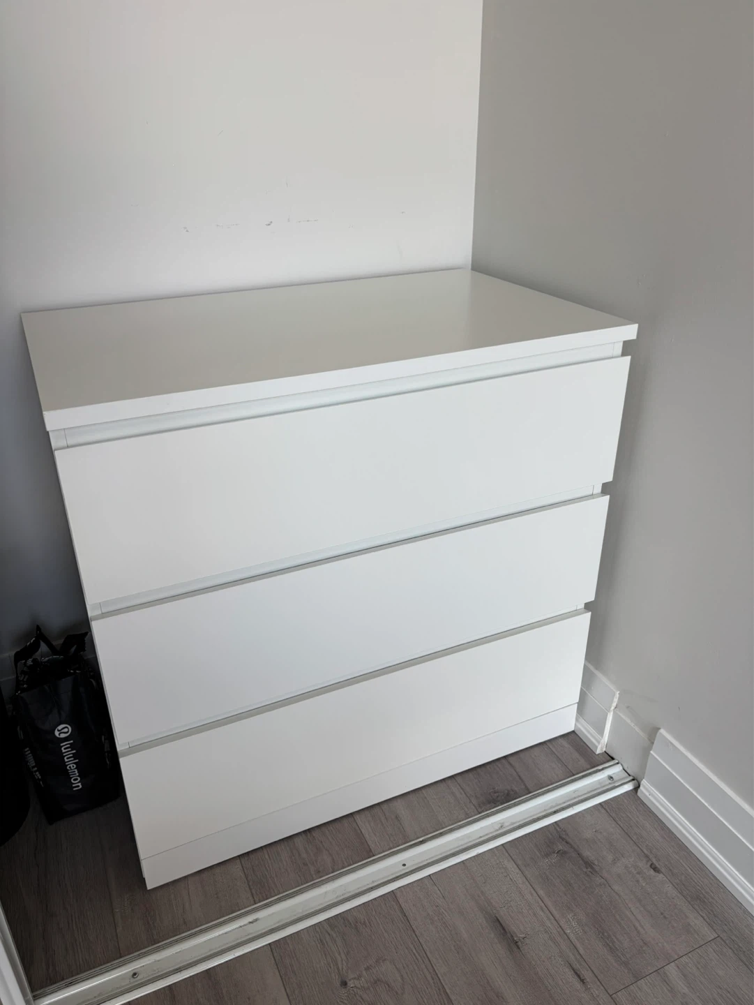 IKEA White 3-Drawer Dresser